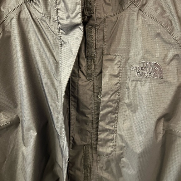 The North Face DryVent Long Rain Shell Jacket Hooded Black Women’s Small - Picture 5 of 9